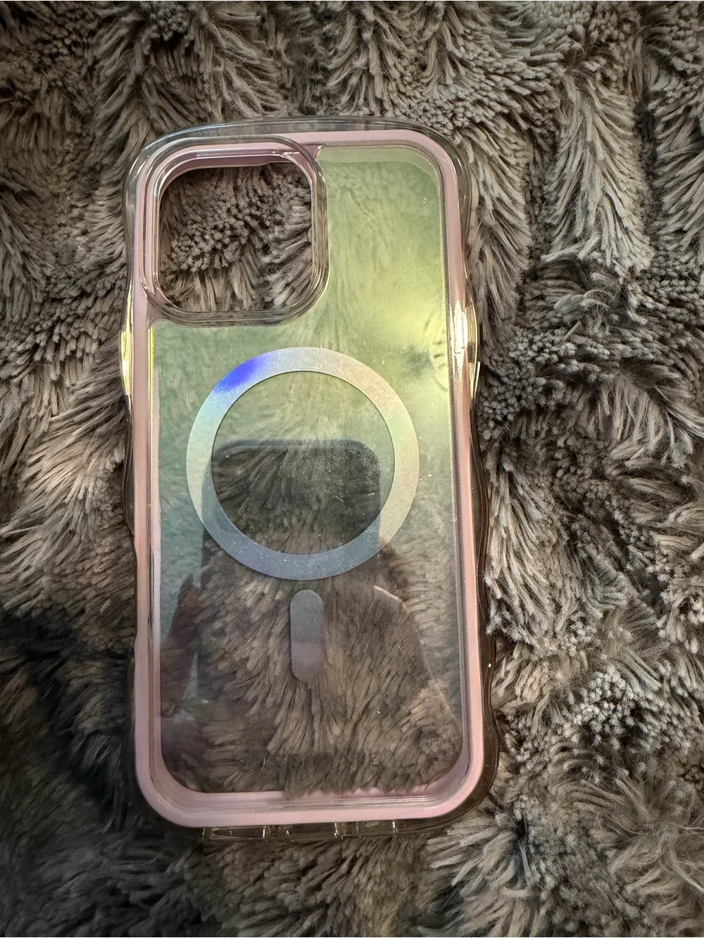 Case-Mate Soap Bubble iPhone 16 Pro Max Case—Iridescent Wavy